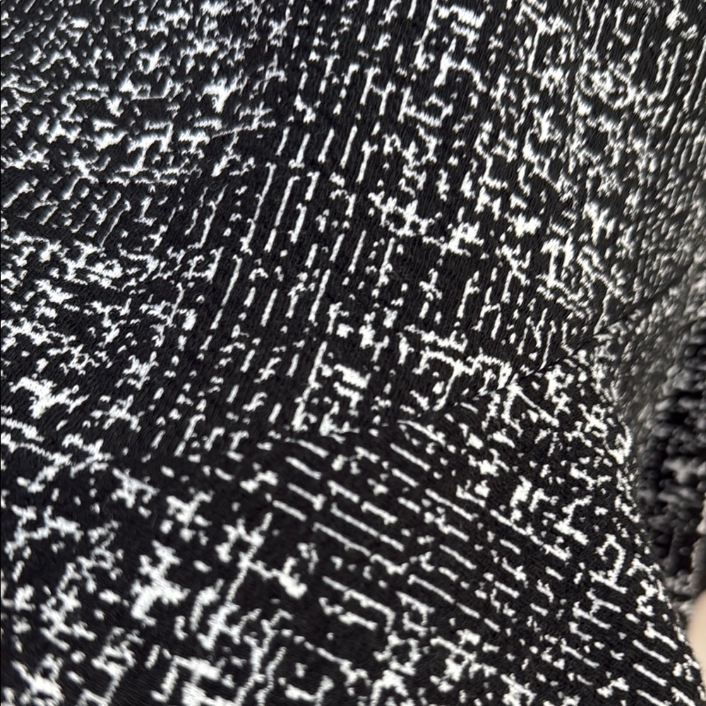 Maison Jules Black and Silver A-line Mini Dress - Picture 4 of 6
